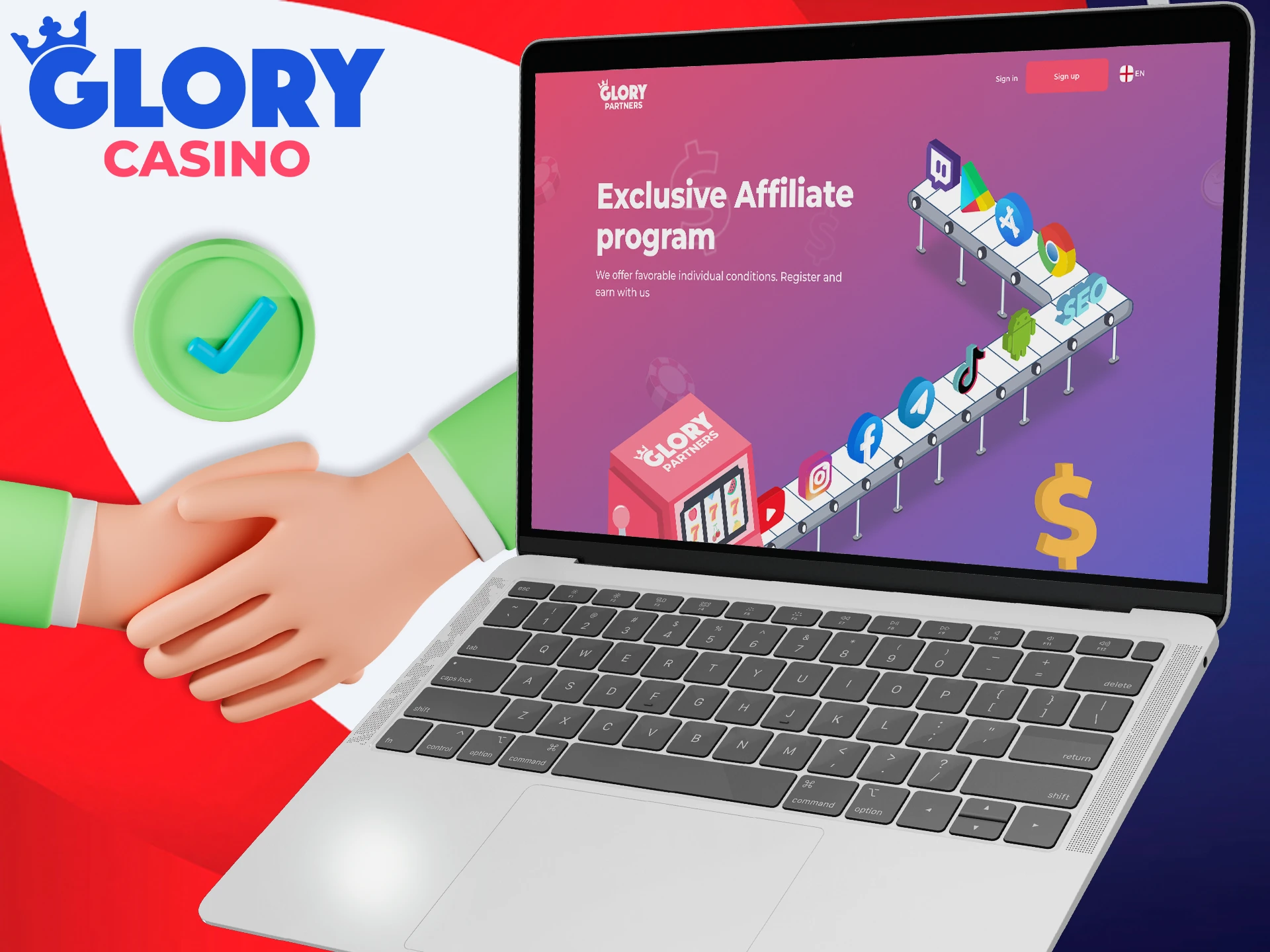 Become a member of the Glory Casino গৌরব ক্যাসিনো affiliate programme.