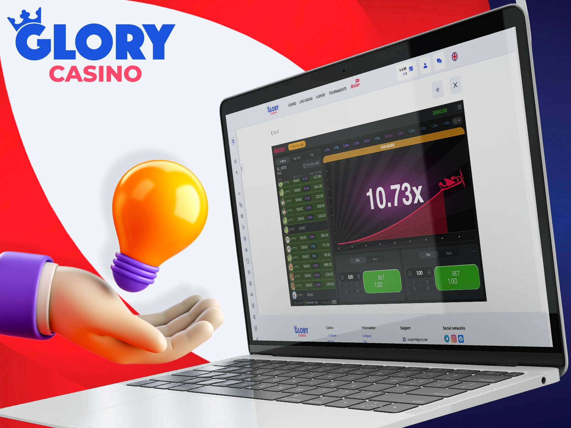 Learn the strategies and tactics of playing Aviator with Glory Casino গৌরব ক্যাসিনো.