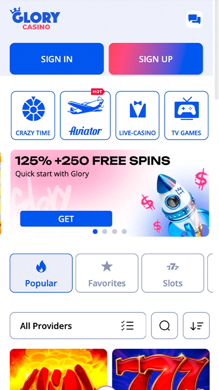Visit the Glory Casino গৌরব ক্যাসিনো homepage.