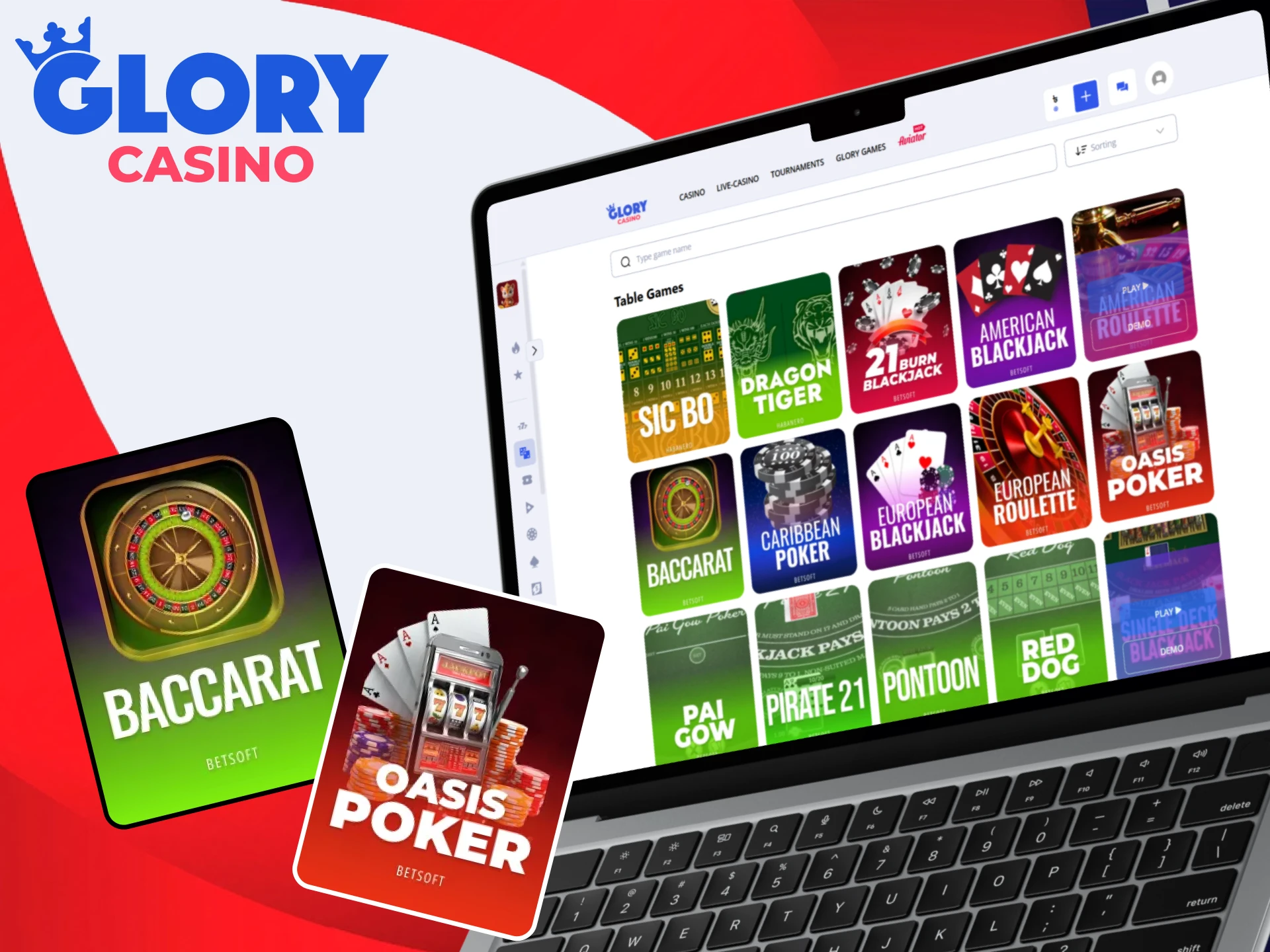 See the types of table games available at Glory Casino গৌরব ক্যাসিনো.